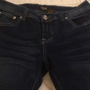 Mi-Jeans capris with rolled cuff.  EUC.